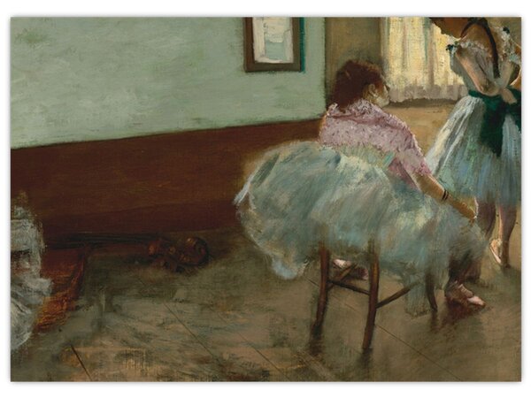 Obraz - Edgar Degas, The Dance Lesson, reprodukcje (70x50 cm)