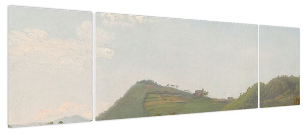 Obraz - Simon Denis, View Near Naples, reprodukcje (170x50 cm)