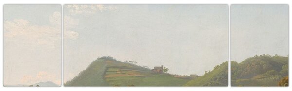 Obraz - Simon Denis, View Near Naples, reprodukcje (170x50 cm)