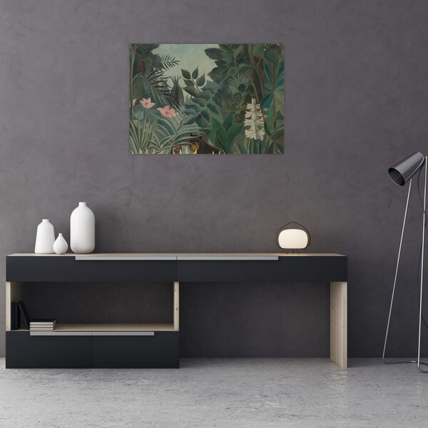 Obraz - Henri Rousseau, The Equatorial Jungle, reprodukcje (70x50 cm)