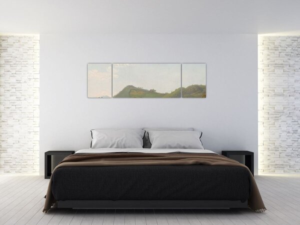 Obraz - Simon Denis, View Near Naples, reprodukcje (170x50 cm)
