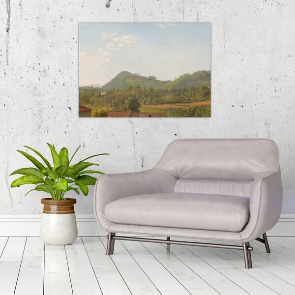 Obraz - Simon Denis, View Near Naples, reprodukcje (70x50 cm)