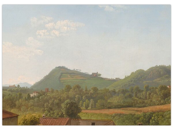 Obraz - Simon Denis, View Near Naples, reprodukcje (70x50 cm)