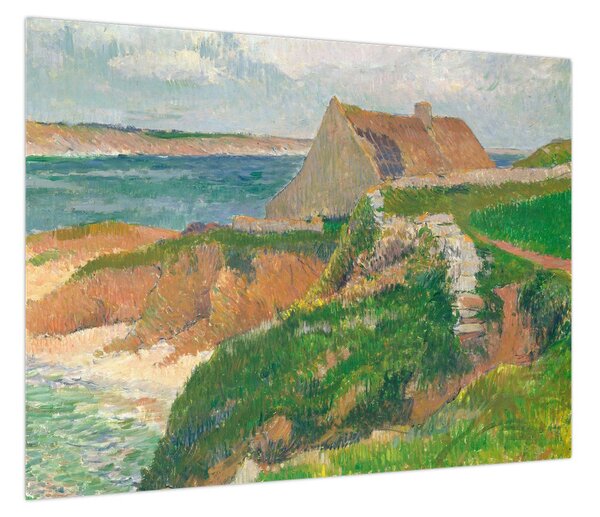 Obraz - Henri Moret, The Island of Raguenez, Brittany, reprodukcje (70x50 cm)