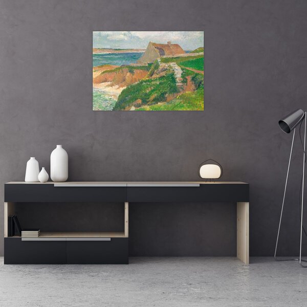 Obraz - Henri Moret, The Island of Raguenez, Brittany, reprodukcje (70x50 cm)