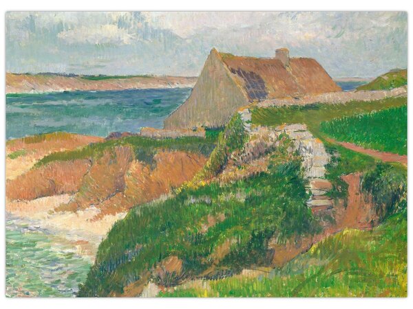Obraz - Henri Moret, The Island of Raguenez, Brittany, reprodukcje (70x50 cm)
