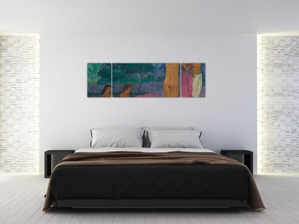 Obraz - Paul Gauguin, The Invocation, reprodukcje (170x50 cm)
