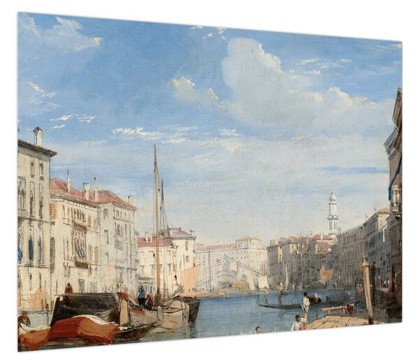 Obraz - Richard Parkes Bonington, The Grand Canal, reprodukcje (70x50 cm)