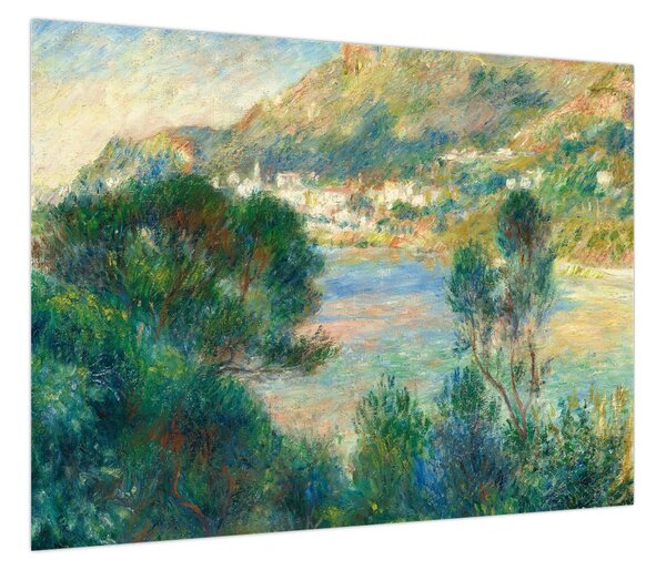 Obraz - Auguste Renoir, View of Monte Carlo from Cap Martin, reprodukcje (70x50 cm)