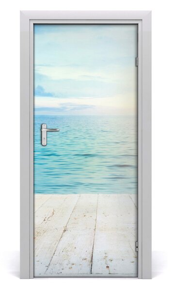 Naklejka fototapeta na drzwi Tropikalna plaża