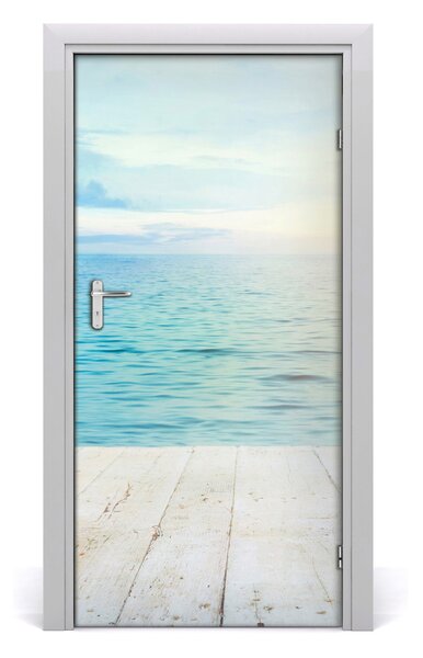 Naklejka fototapeta na drzwi Tropikalna plaża