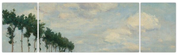 Obraz - Johan Barthold Jongkind, The Towpath, reprodukcje (170x50 cm)