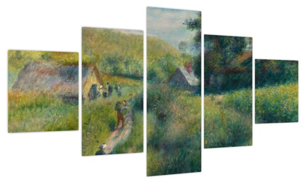 Obraz - Auguste Renoir, The Mussel Harvest, reprodukcje (125x70 cm)