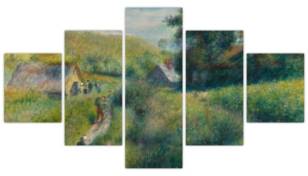 Obraz - Auguste Renoir, The Mussel Harvest, reprodukcje (125x70 cm)
