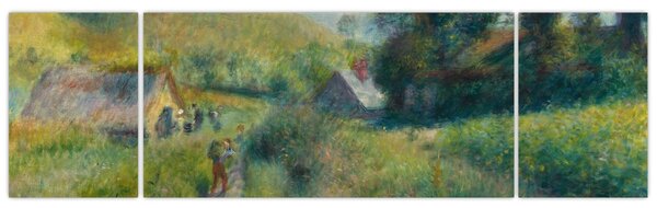 Obraz - Auguste Renoir, The Mussel Harvest, reprodukcje (170x50 cm)