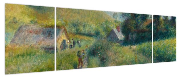 Obraz - Auguste Renoir, The Mussel Harvest, reprodukcje (170x50 cm)