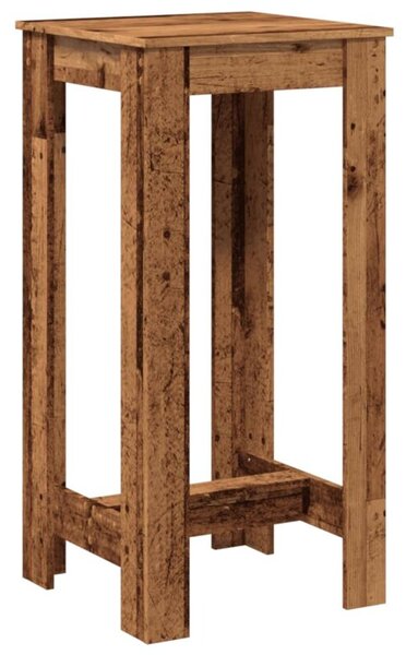 Stolik barowy, stare drewno, 51x50x103,5cm