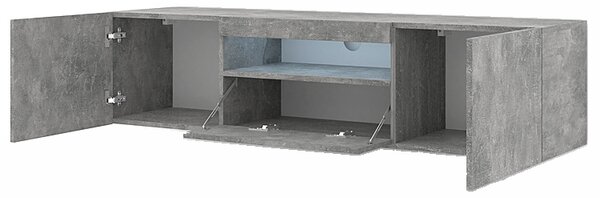 Szafka pod TV stojąca lub wisząca beton F1-F18