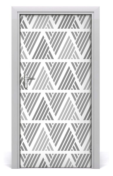 Naklejka fototapeta na drzwi Geometryczne tło