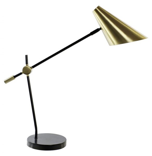 Emaga Lampa stołowa DKD Home Decor Czarny Złoty 220 V 50 W (18 x 50 x 51 cm)
