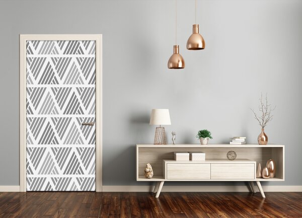 Naklejka fototapeta na drzwi Geometryczne tło