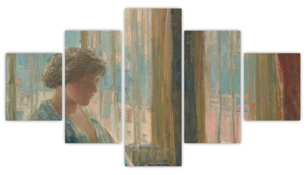 Obraz - Childe Hassam, The New York Window, reprodukcje (125x70 cm)