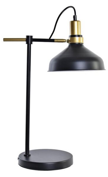 Emaga Lampa stołowa DKD Home Decor Czarny Złoty 220 V 50 W Nowoczesny (39 x 20 x 55 cm)