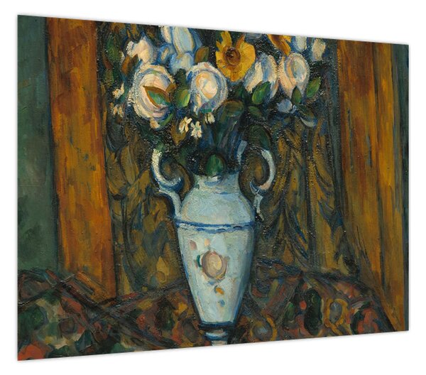 Obraz - Paul Cézanne, Vase of Flowers, reprodukcje (70x50 cm)