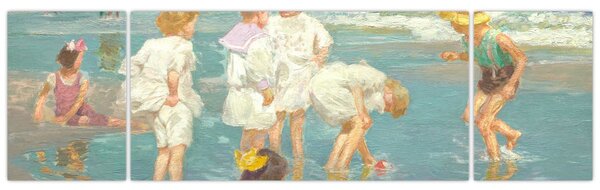 Obraz - Edward Henry Potthast, A Holiday, reprodukcje (170x50 cm)