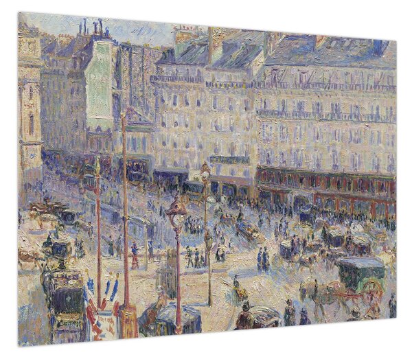 Obraz - Camille Pissarro, The Place du Havre, reprodukcje (70x50 cm)