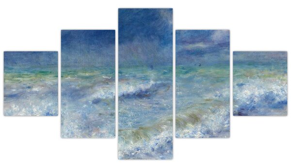 Obraz - Pierre-Auguste Renoir, Seascape, reprodukcje (125x70 cm)