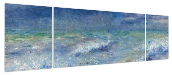 Obraz - Pierre-Auguste Renoir, Seascape, reprodukcje (170x50 cm)