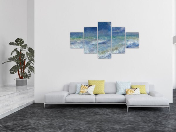 Obraz - Pierre-Auguste Renoir, Seascape, reprodukcje (125x70 cm)