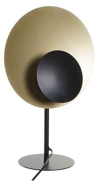 Emaga Lampa stołowa DKD Home Decor Czarny Złoty Metal (30 x 17 x 46 cm)
