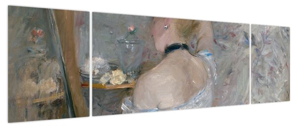 Obraz - Berthe Morisot, Woman at Her Toilette, reprodukcje (170x50 cm)