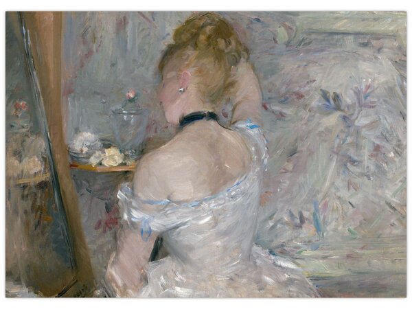Obraz - Berthe Morisot, Woman at Her Toilette, reprodukcje (70x50 cm)