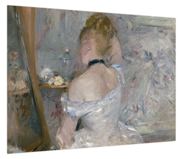 Obraz - Berthe Morisot, Woman at Her Toilette, reprodukcje (70x50 cm)