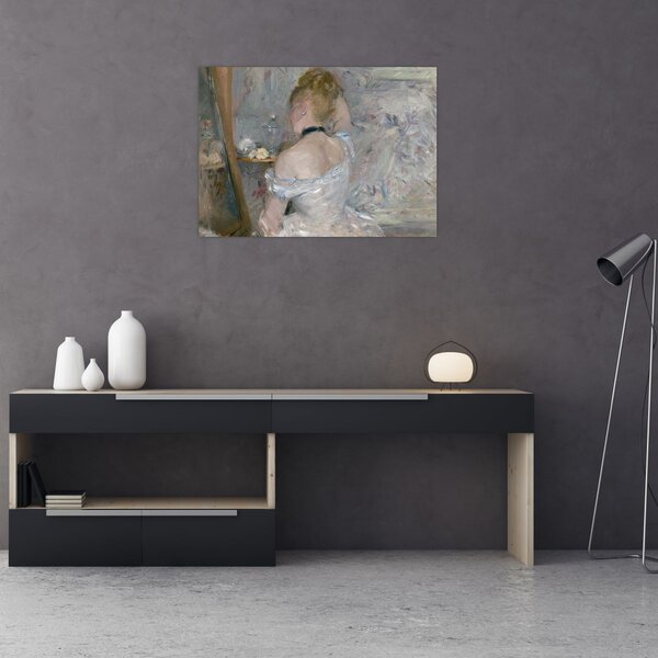 Obraz - Berthe Morisot, Woman at Her Toilette, reprodukcje (70x50 cm)