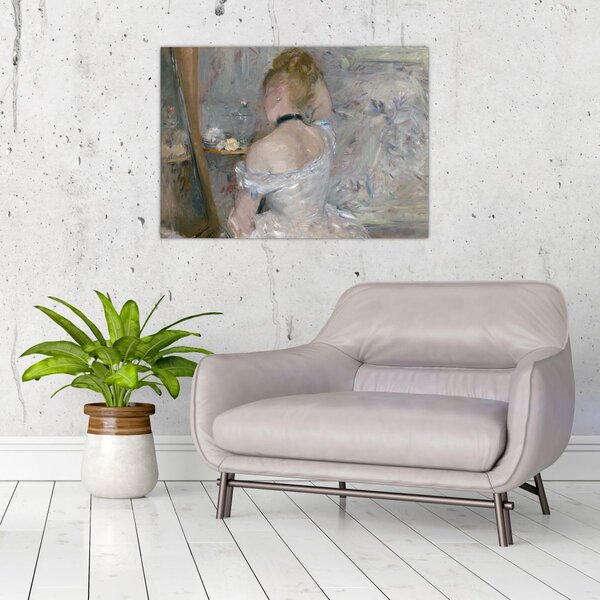 Obraz - Berthe Morisot, Woman at Her Toilette, reprodukcje (70x50 cm)