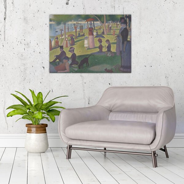 Obraz - Georges Seurat, A Sunday on La Grande Jatte, reprodukcje (70x50 cm)