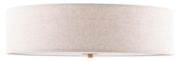 Lampa Sufitowa Globen Lighting, beżowy, salon, tkanina | tekstylia