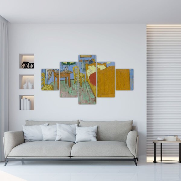Obraz - Vincent van Gogh, The Bedroom, reprodukcje (125x70 cm)