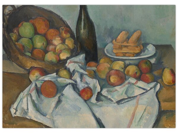 Obraz - Paul Cezanne, The Basket of Apples, reprodukcje (70x50 cm)