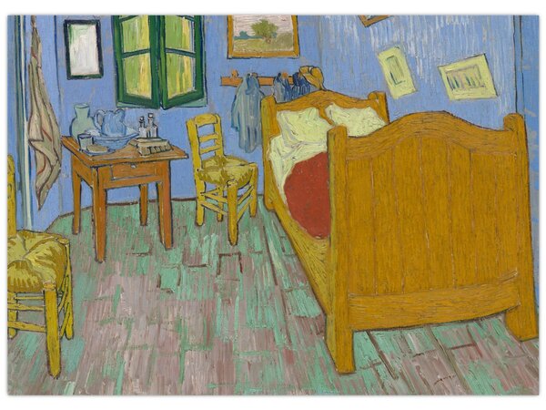 Obraz - Vincent van Gogh, The Bedroom, reprodukcje (70x50 cm)