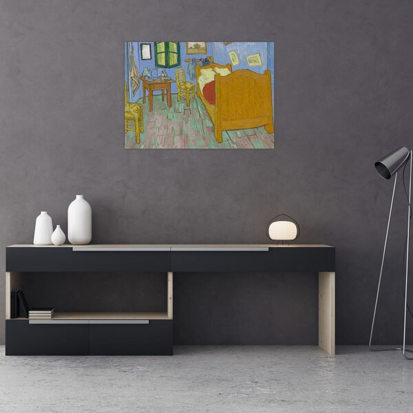 Obraz - Vincent van Gogh, The Bedroom, reprodukcje (70x50 cm)