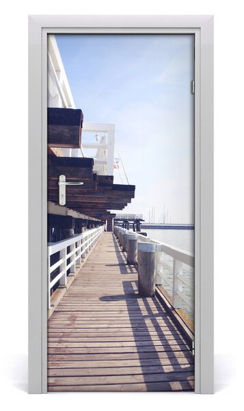 Fototapeta samoprzylepna na drzwi Molo w Sopocie