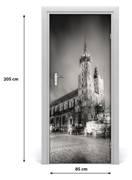 Fototapeta samoprzylepna na drzwi Kraków Polska
