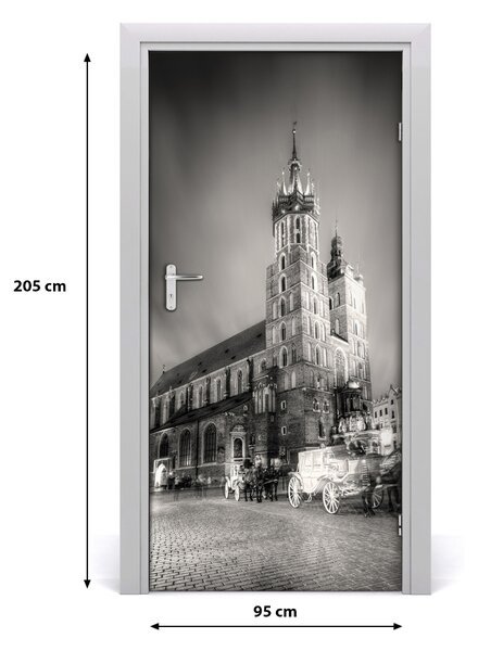 Fototapeta samoprzylepna na drzwi Kraków Polska