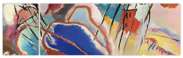 Obraz - Vasily Kandinsky, Improvisation No. 30 (Cannons), reprodukcje (170x50 cm)