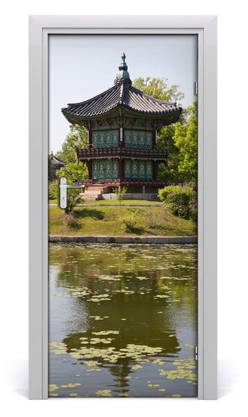 Naklejka fototapeta na drzwi Park Japoński